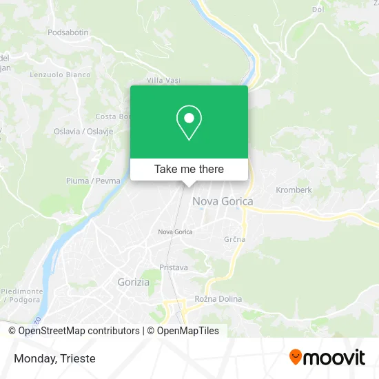 Monday map