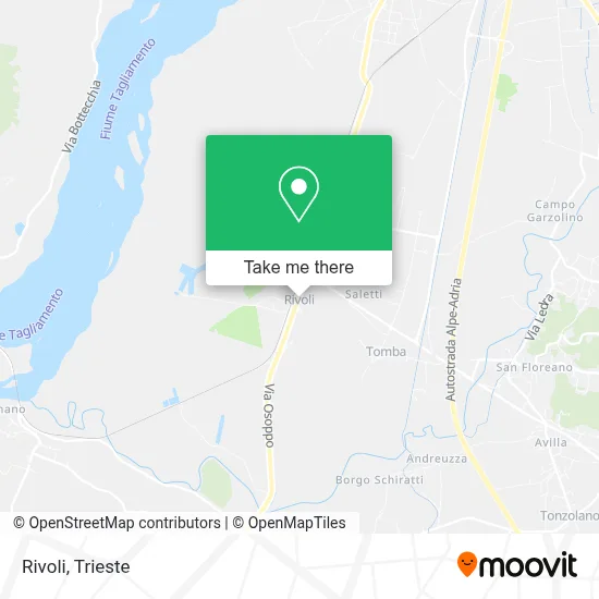 Rivoli map