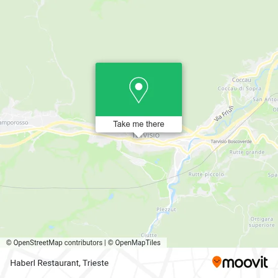 Haberl Restaurant map