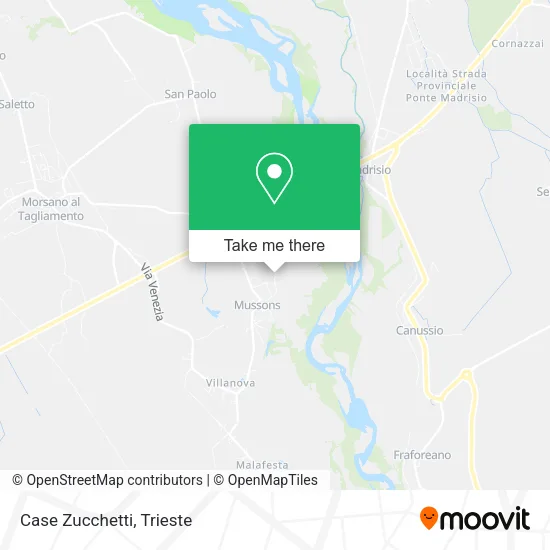 Case Zucchetti map