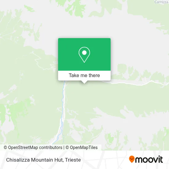 Chisalizza Mountain Hut map