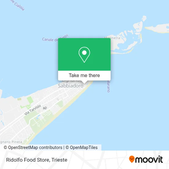 Ridolfo Food Store map