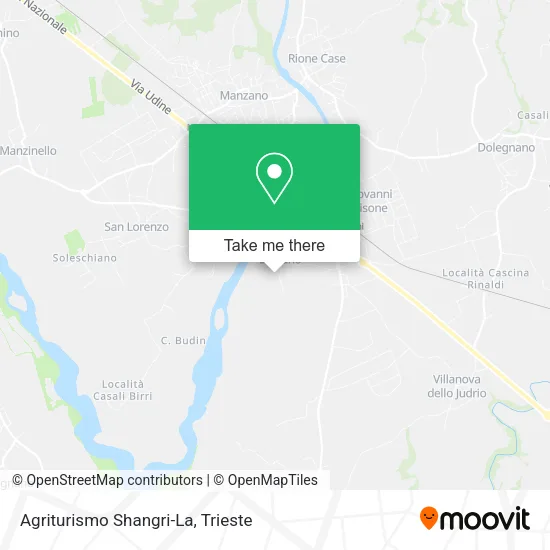 Agriturismo Shangri-La map