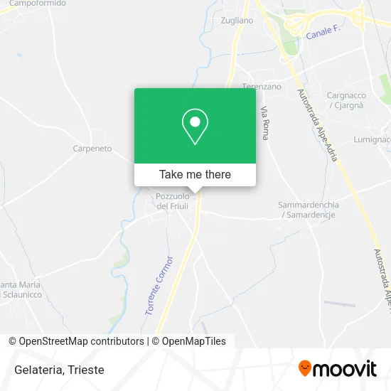 Gelateria map