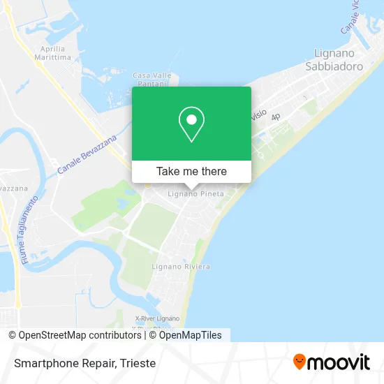 Smartphone Repair map