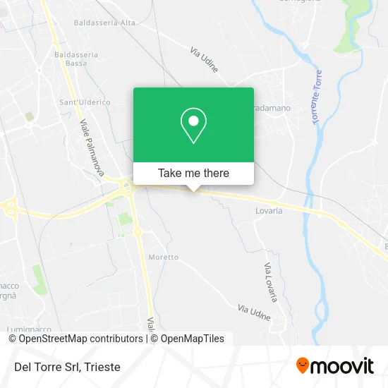 Del Torre Srl map