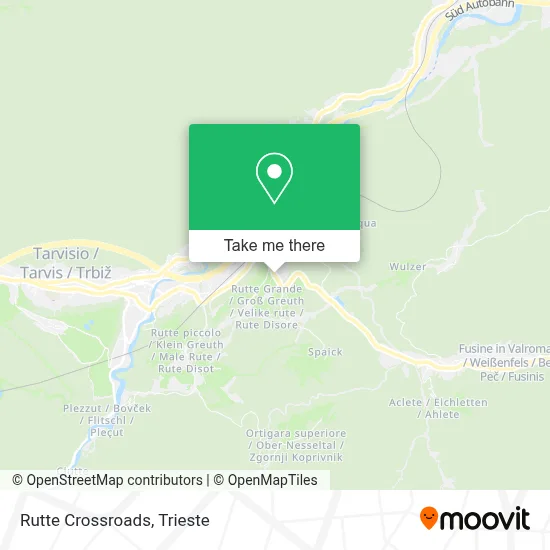 Rutte Crossroads map