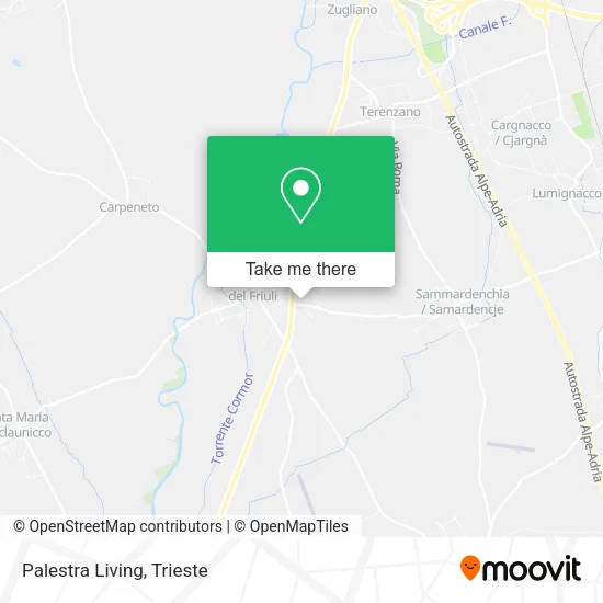 Palestra Living map