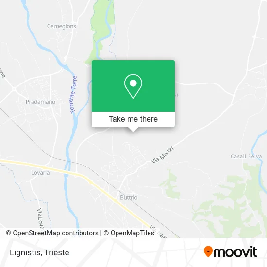 Lignistis map