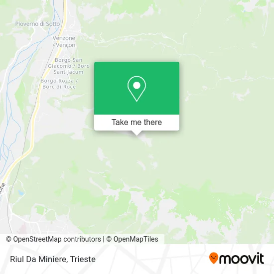 Riul Da Miniere map
