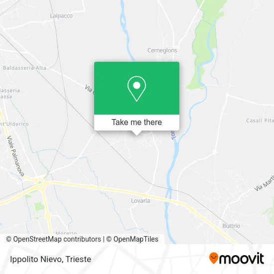 Ippolito Nievo map