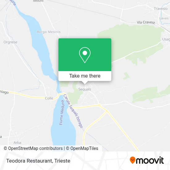 Teodora Restaurant map