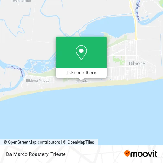 Da Marco Roastery map