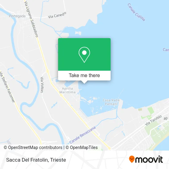 Sacca Del Fratolin map