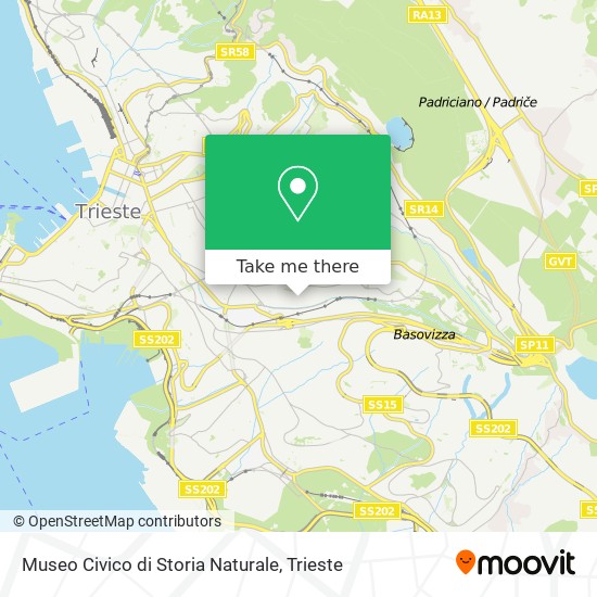 Museo Civico di Storia Naturale map