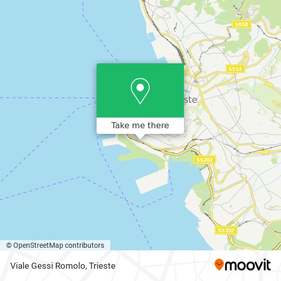 Viale Gessi Romolo map