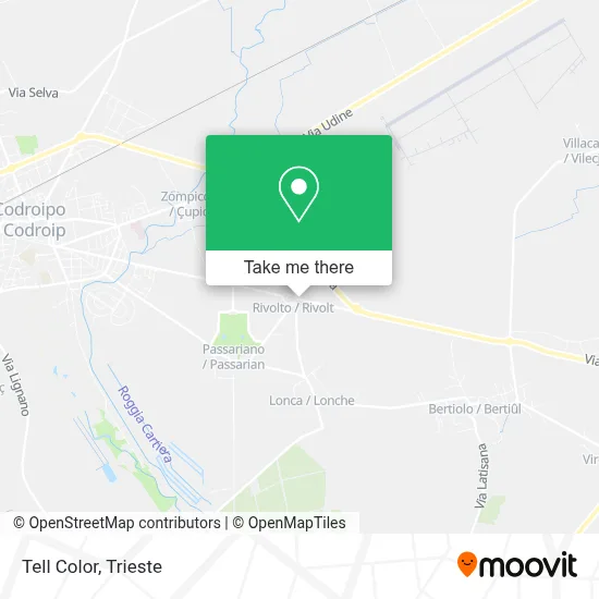 Tell Color map