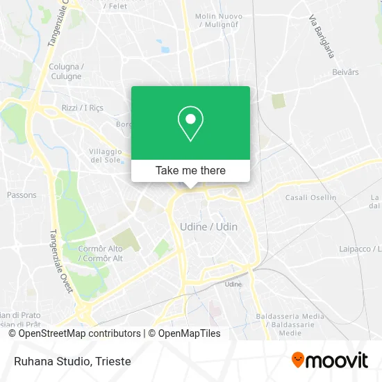 Ruhana Studio map