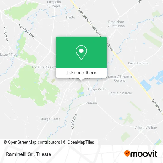 Raminelli Srl map