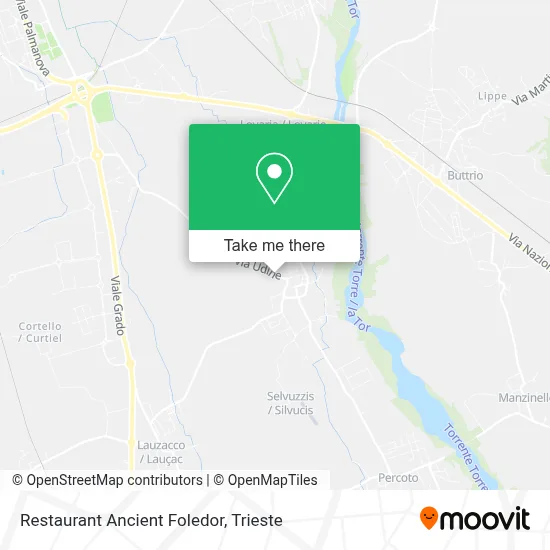 Restaurant Ancient Foledor map