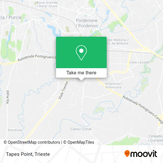 Tapes Point map