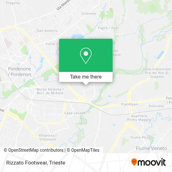 Rizzato Footwear map