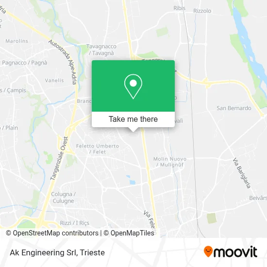 Ak Engineering Srl map