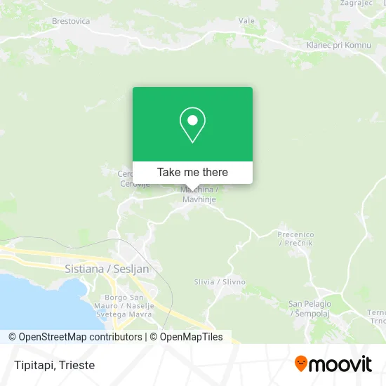 Tipitapi map