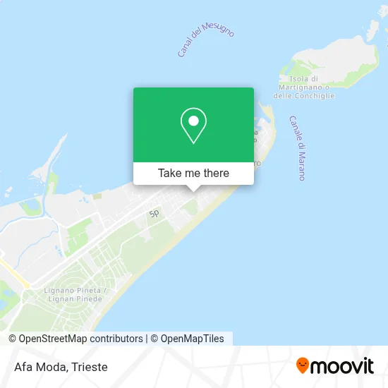 Afa Moda map