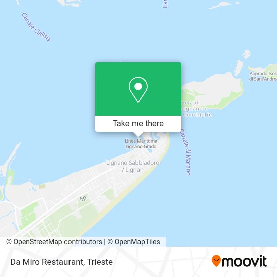 Da Miro Restaurant map