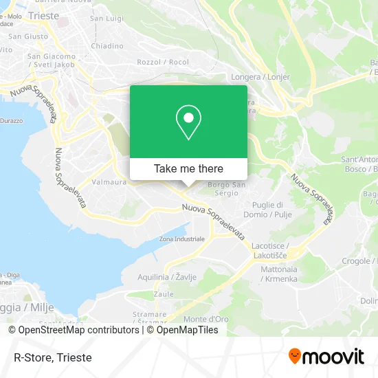 R-Store map