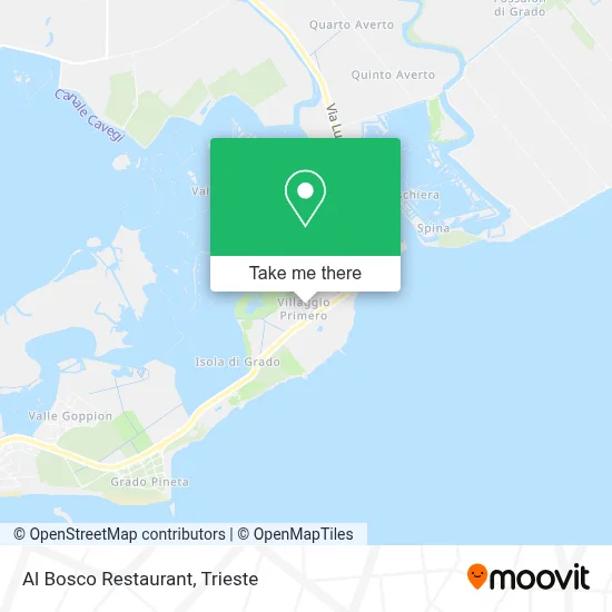 Al Bosco Restaurant map