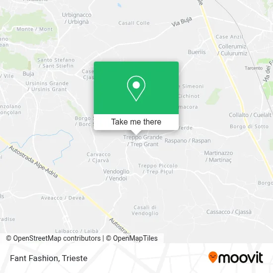 Fant Fashion map