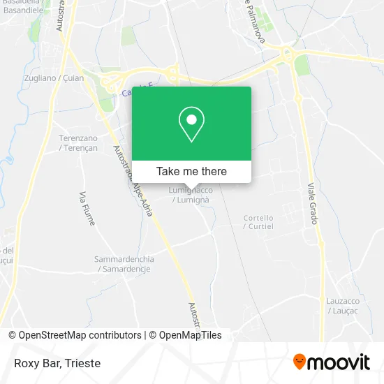 Roxy Bar map