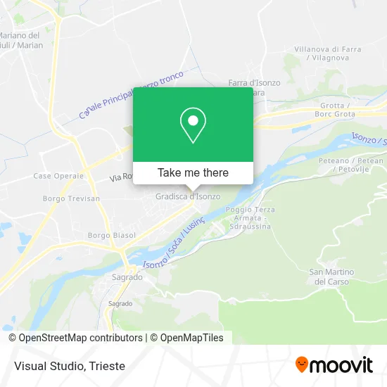 Visual Studio map