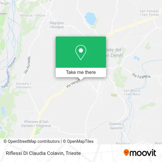 Riflessi Di Claudia Colavin map