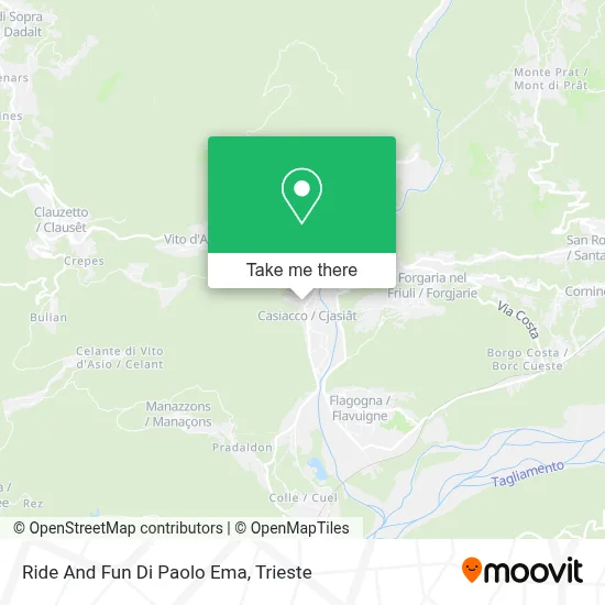 Ride And Fun Di Paolo Ema map