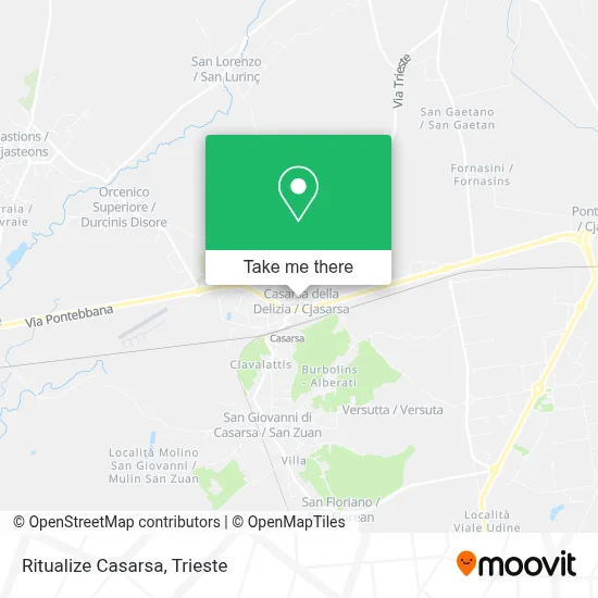 Ritualize Casarsa map