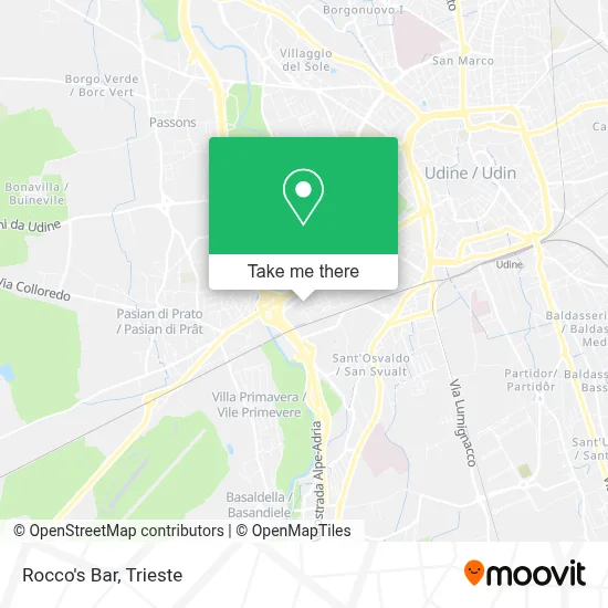 Rocco's Bar map