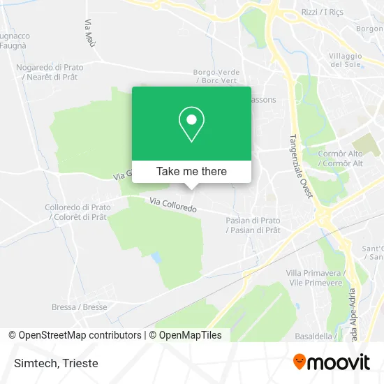Simtech map