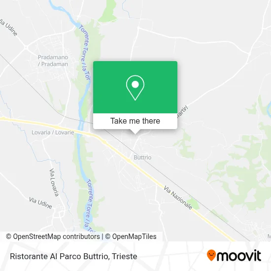 Ristorante Al Parco Buttrio map