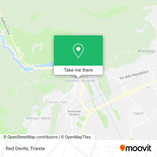 Red Devils map