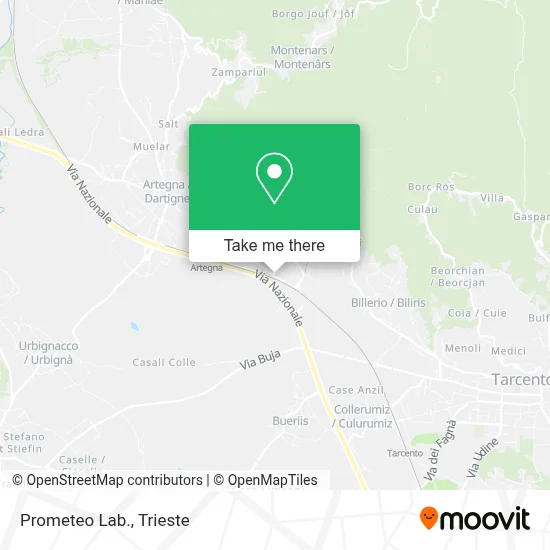 Prometeo Lab. map