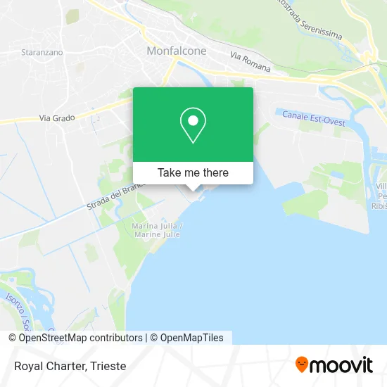 Royal Charter map
