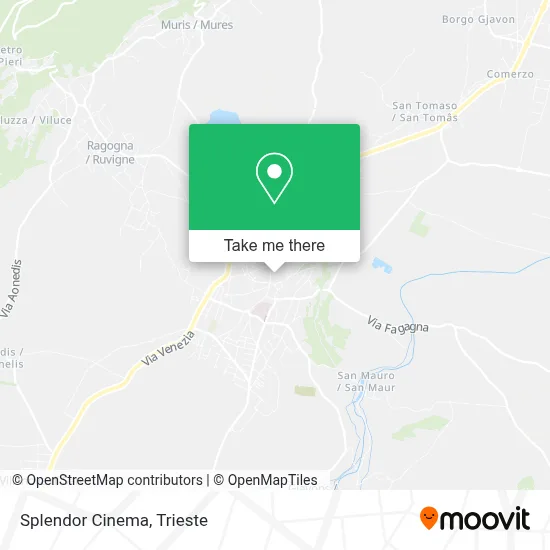 Splendor Cinema map