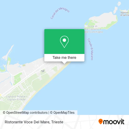 Ristorante Voce Del Mare map