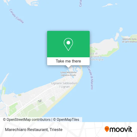 Marechiaro Restaurant map