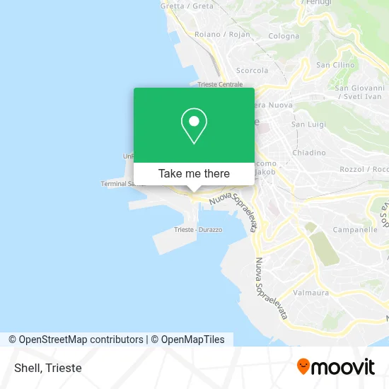 Shell map