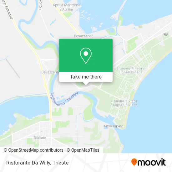 Ristorante Da Willy map