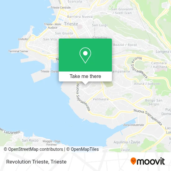 Revolution Trieste map
